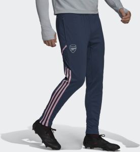Adidas arsenal condivo 22 trainingsbroek 22 23 blauw roze heren