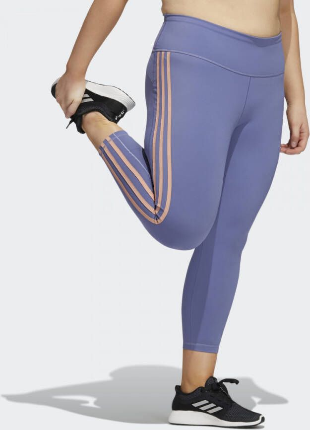 Adidas Performance Believe This 3-Stripes 7 8 Legging (Grote Maat)