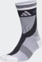 Adidas by stella mccartney Intarsia-gebreide Logosocken Gray Dames - Thumbnail 1