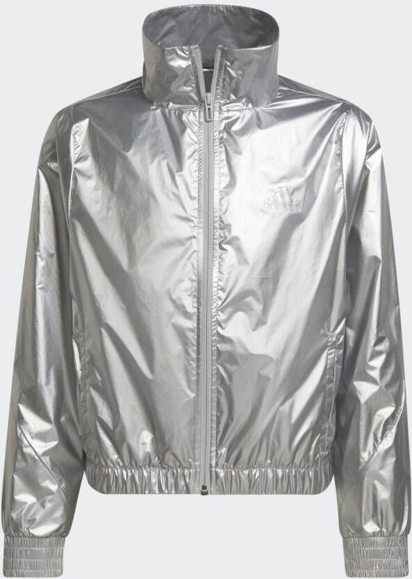 Adidas Sportswear Dance Metallic Geweven Trainingsjack