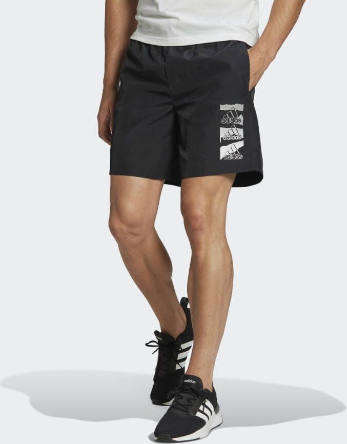Adidas Sportswear Essentials BrandLove Chelsea Geweven Short