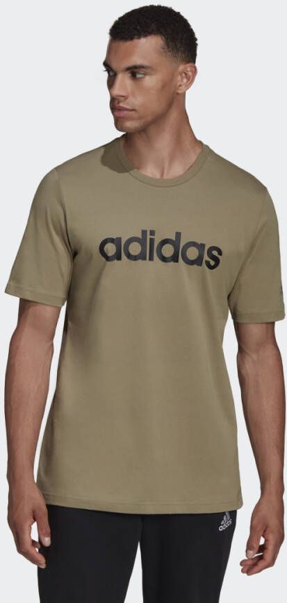 Adidas Sportswear Essentials Embroidered Linear Logo T-shirt