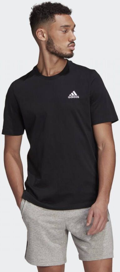 Adidas Performance T-shirt ESSENTIALS EMBROIDERED SMALL LOGO