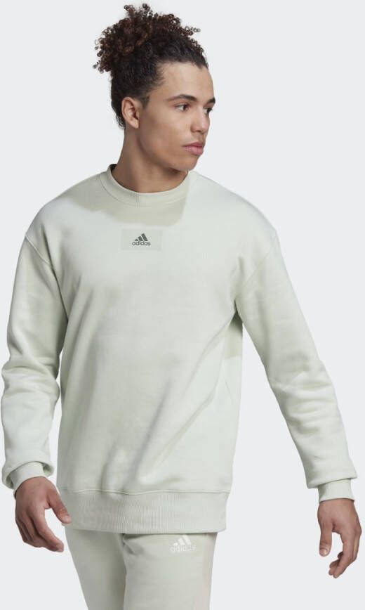 Adidas Sportswear Essentials FeelVivid Cotton Fleece Drop Shoulder Sweatshirt