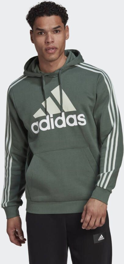 Adidas Sportswear Essentials Fleece 3-Stripes Logo Hoodie