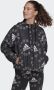 Adidas Sportswear Essentials Logo Allover Print Windjack - Thumbnail 1