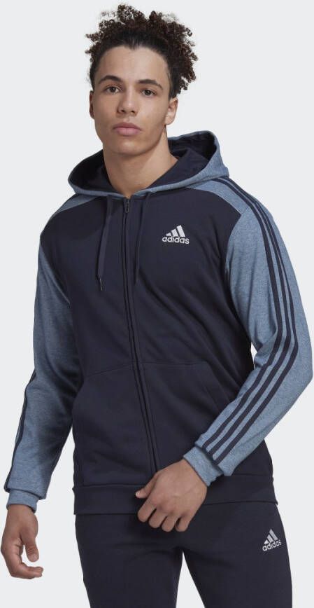 Adidas Sportswear Essentials Mélange French Terry Ritshoodie