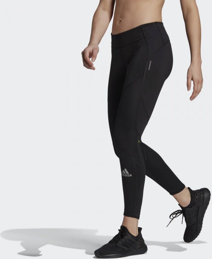 Adidas Reflecterende Logo Technische Leggings Black Dames