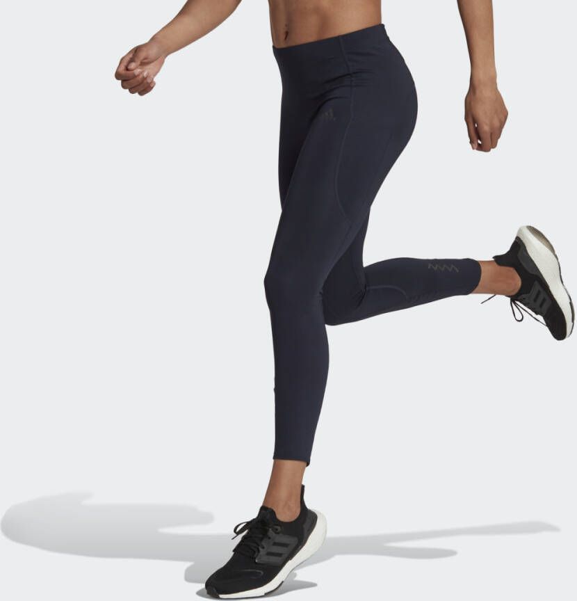 Adidas fastimpact running 7 8 hardlooptight blauw dames