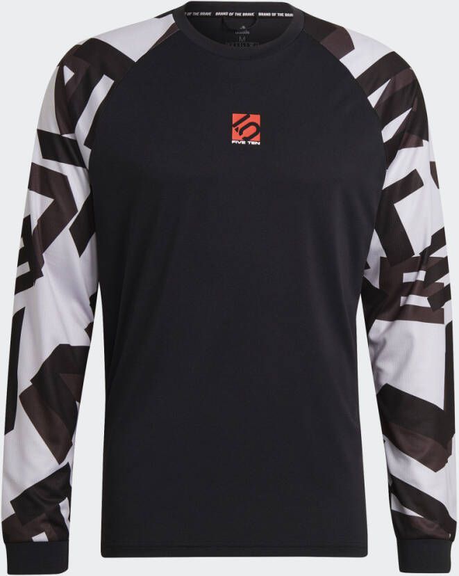 Adidas T-shirt met lange mouwen Five Ten TrailX Zwart Heren