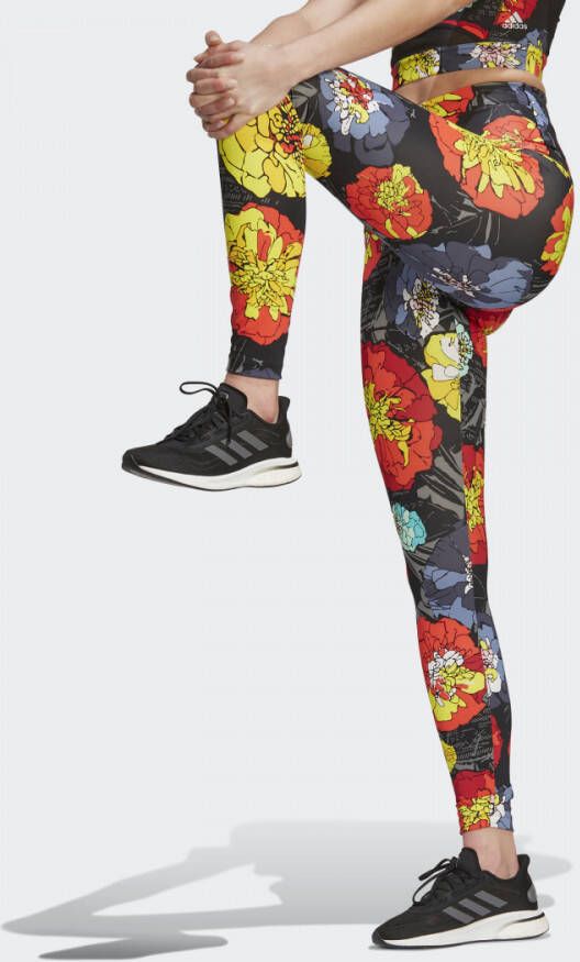 Adidas Performance Floral Running Legging