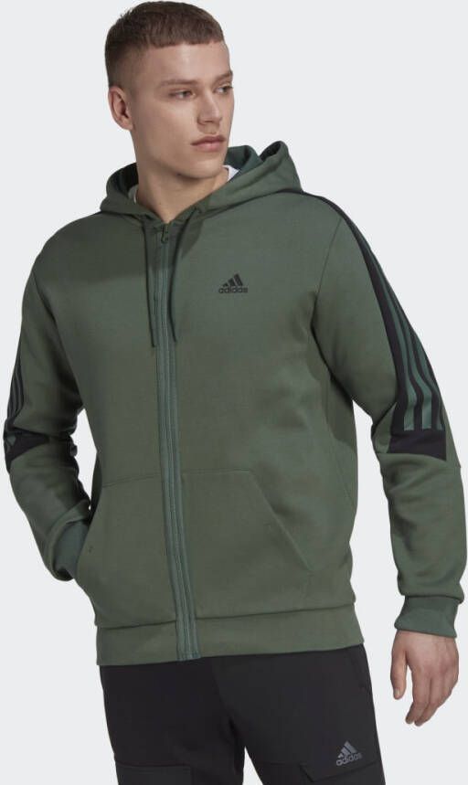 Adidas Sportswear Capuchonsweatvest FUTURE ICONS 3-STREIFEN KAPUZENJACKE