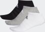 Adidas Performance Gevoerde Korte Sokken 3 Paar - Thumbnail 2