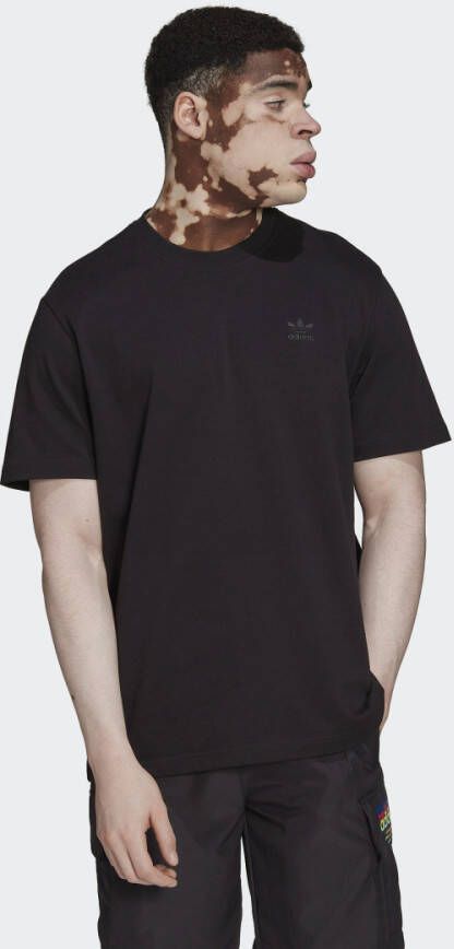 Adidas Originals Oversized fit T-shirt met logostitching model 'OZWORLD'