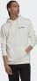 Adidas Originals Yung mannen; sweatshirt met hoodie Hc7181 Wit Heren - Thumbnail 1