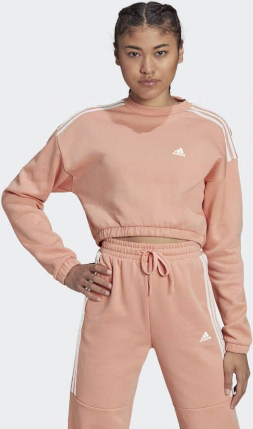 Adidas Sportswear Hyperglam Crop Sweatshirt