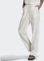 Adidas Linnen Wijde Pijp Broek White Dames - Thumbnail 1
