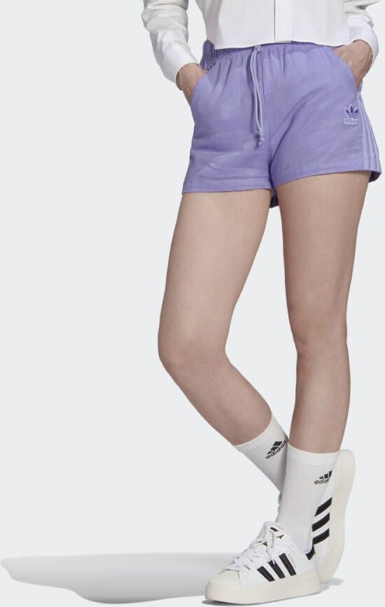 Adidas Linnen shorts Paars Dames