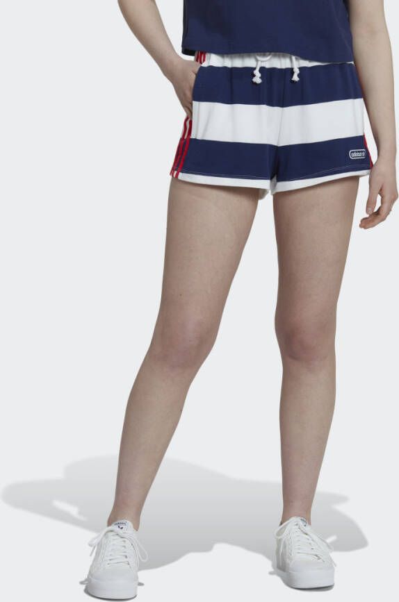 Adidas Originals Mid Waist Striped Short