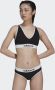 Adidas Originals Modern Flex Cotton Scoop Low Back Bralette - Thumbnail 1