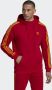 Adidas Nation Hoody Lichtgewicht Sweatshirt Rood Goud Red Heren - Thumbnail 2