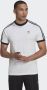 Adidas Nation Tee Wit Zwart Heren T-shirt White Heren - Thumbnail 2