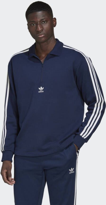 Adidas Originals Adicolor 3-Stripes Poloshirt met Lange Mouwen
