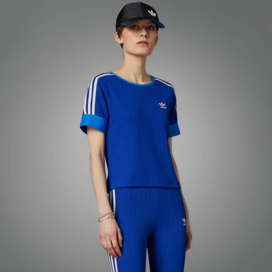 Adidas Originals Adicolor 70s Pack T-shirt T-shirts lucid blue maat: M beschikbare maaten:XS S M