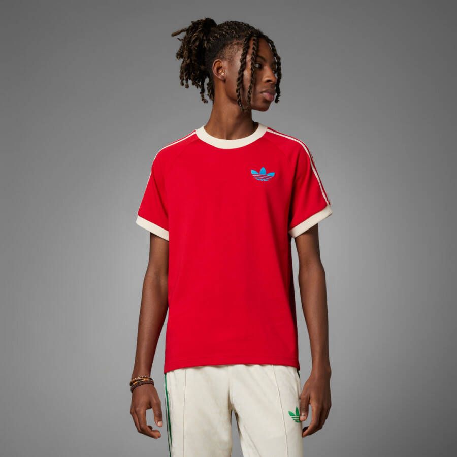 Adidas Originals Adicolor 70s Pack T-shirt T-shirts Heren better scarlet maat: S beschikbare maaten:S