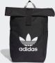 Adidas Originals Adicolor Classic Roll Top Backpack Zwart Unisex - Thumbnail 1