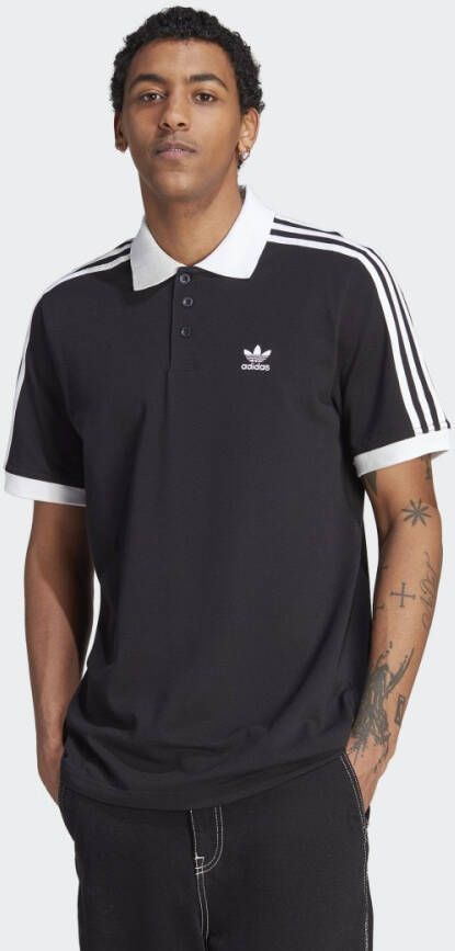 Adidas Originals Klassieke Zwarte Polo Shirt Black Heren