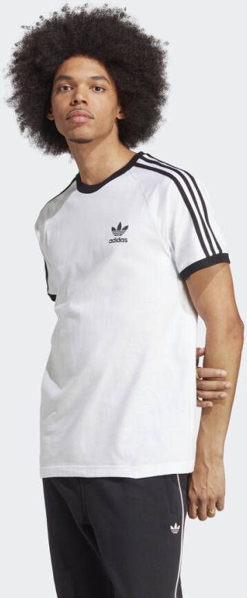 Adidas Originals Heren Wit T-Shirt met Korte Mouwen White Heren