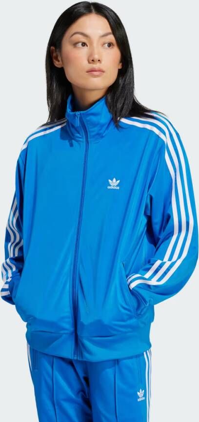 Adidas Originals Adicolor Firebird Trainingsjack Rits hoodies bluebird maat: XS beschikbare maaten:XS S M L