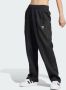 Adidas Originals Zwarte sportieve broek Eigentijdse twist Oversized pasvorm Zwart Dames - Thumbnail 1