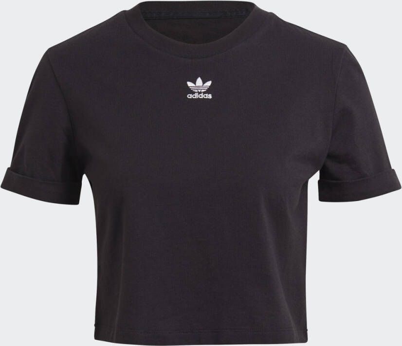 Adidas Originals Crop-top ADICOLOR CLASSICS ROLL-UP SLEEVE CROP-TOP