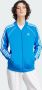 Adidas Originals Blauwe Dames Sweater met Volledige Rits Blauw Dames - Thumbnail 1