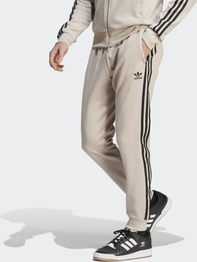 Adidas Originals Adicolor Superstar Jogging Broek Trainingsbroeken Kleding wonder beige black maat: XL beschikbare maaten:S XL