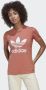 Adidas Originals T-shirt met labelprint model 'TREFOIL TEE' - Thumbnail 2