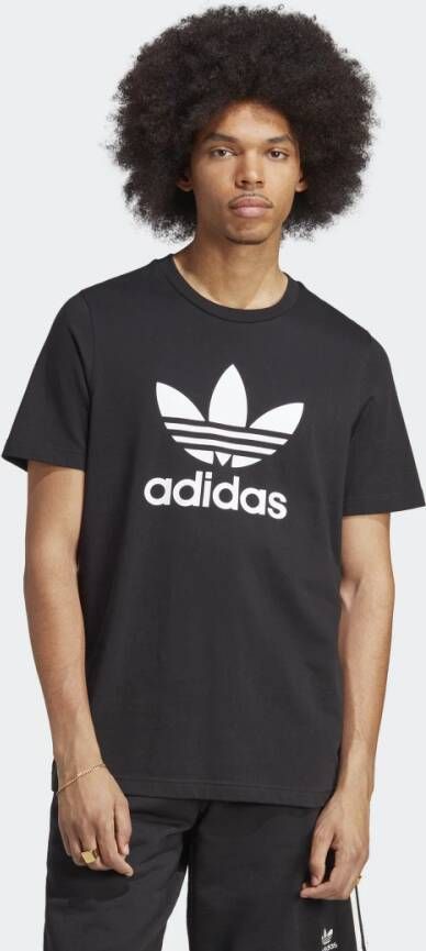 Adidas Originals Heren Adicolor Trefoil T-Shirt Ia4815 Black Heren