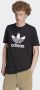 Adidas Originals Sportieve Zwarte T-shirt met Logo Print Zwart Heren - Thumbnail 1
