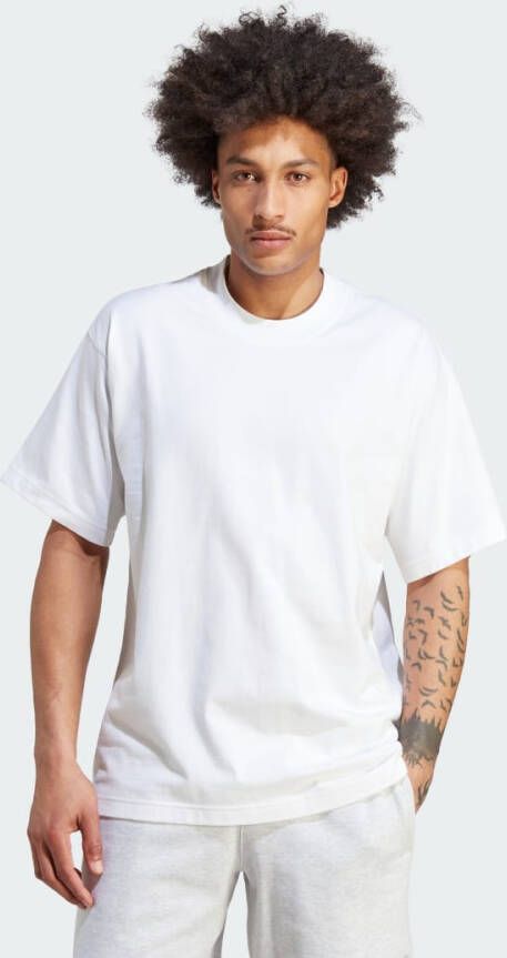 Adidas Originals Adicolor Contempo Korte Mouw T-shirt White Heren