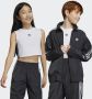 Adidas Originals Korte top met labelstitching - Thumbnail 1