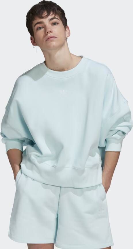Adidas Originals Adicolor Essentials Fleece Sweatshirt Blauw Dames