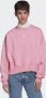 Adidas Bliss Pink Cropped Crewneck Sweatshirt Pink Dames - Thumbnail 1