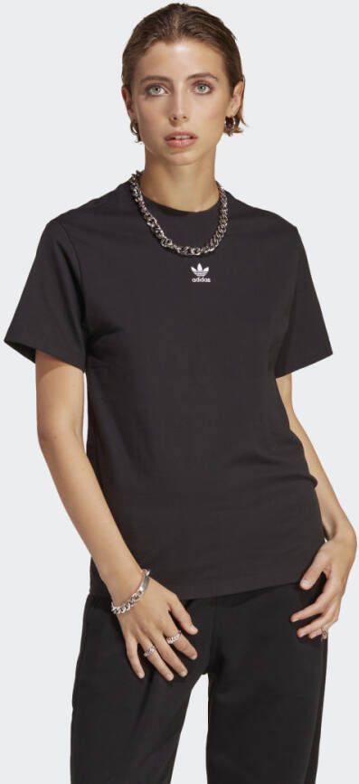 Adidas Originals Regular fit T-shirt met labelstitching
