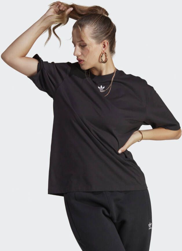 Adidas Originals Adicolor Oversized T-shirt T-shirts Kleding black maat: XS beschikbare maaten:XS S M L XL