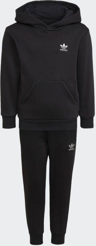 Adidas Originals Adicolor joggingpak zwart Trainingspak Katoen Capuchon 116