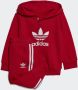 Adidas Originals Trefoil Overhead Tracksuit Infant Better Scarlet- Better Scarlet - Thumbnail 1