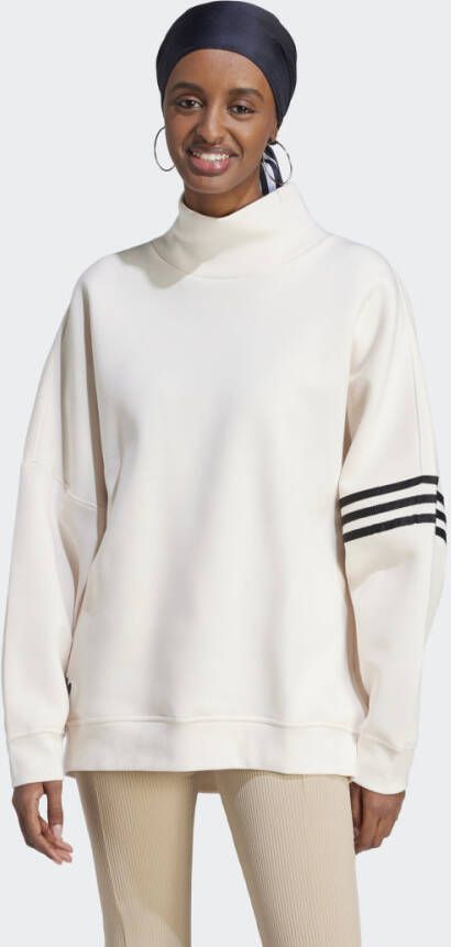 Adidas Originals Adicolor Neuclassics Oversized High Neck Sweater