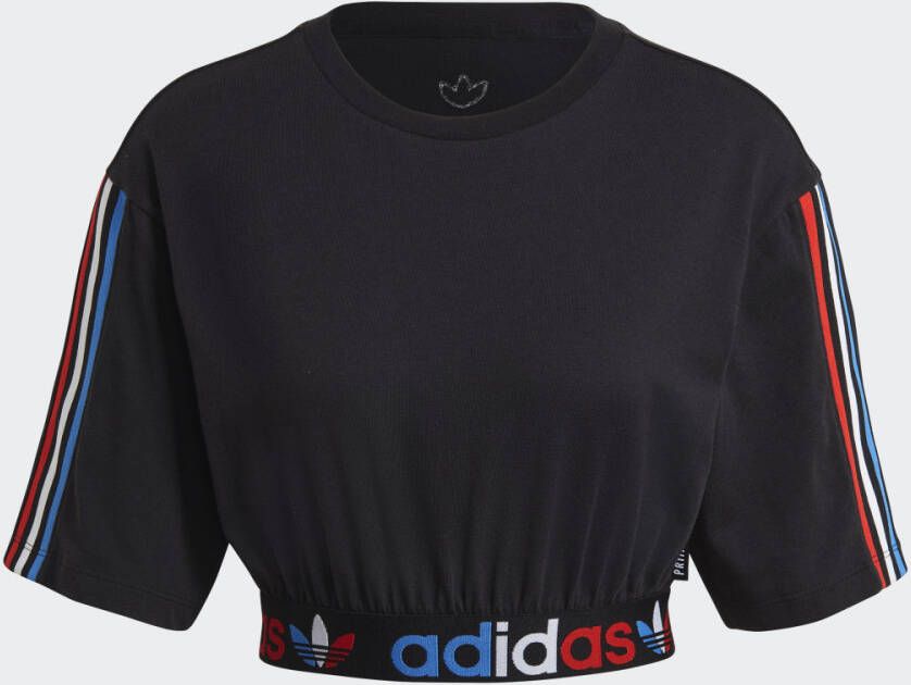 Adidas Originals Crop top ADICOLOR PRIMEBLUE TRICOLOR CROPPED